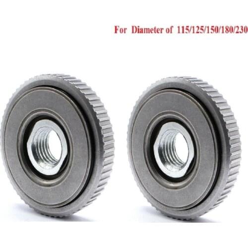 Locking Plate Chuck For M14 Angle Grinder Chuck Tools Quick Clamping Quick Release Nut Clamp Device Self-locking Pressure Plate