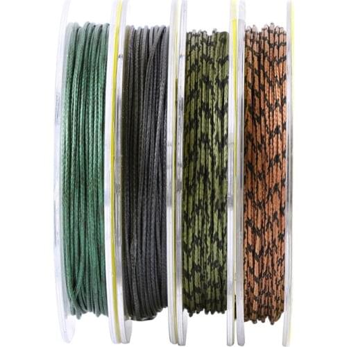 10M Lead-coated Wire Sinking ResistanceToBite12 Strands Braided Line For Big Fish Fishing Super Strong Carp Fishing Line