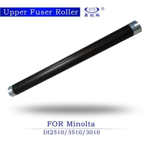 1Pcs Copier Spare Parts Upper Fuser Roller Compatible for Minolta DI2510 3510 3010 Upper Heat Roller Photocopy Machine