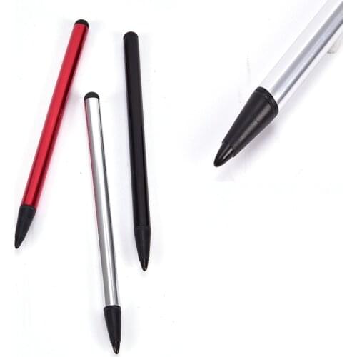 2 In 1 Capacitive Resistive Pen Touch Screen Stylus Pencil For Tablet IPad Cell Phone PC Capacitive Pen 1×1×12cm