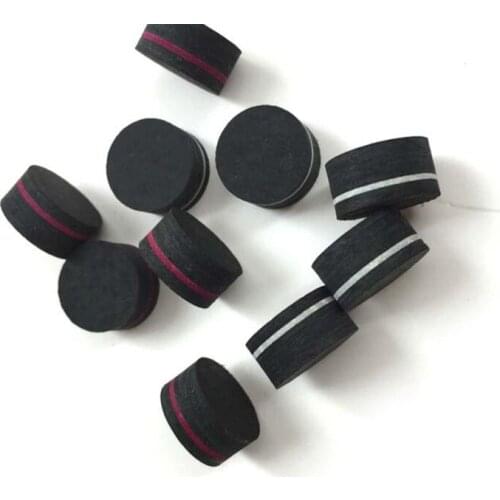 800pcs/lot 14mm Billiard pool cue tips without logo 9layers pigskin cue tips billiard cue tips billiard accessories wholesales