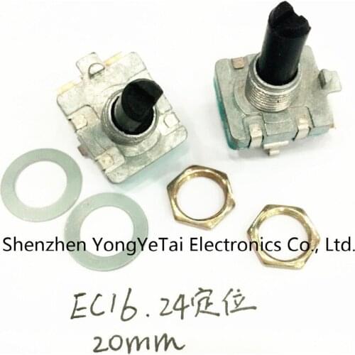 EC16 type encoder 24 positioning 24 pulse point axis length 20MM digital potentiometer free shippping