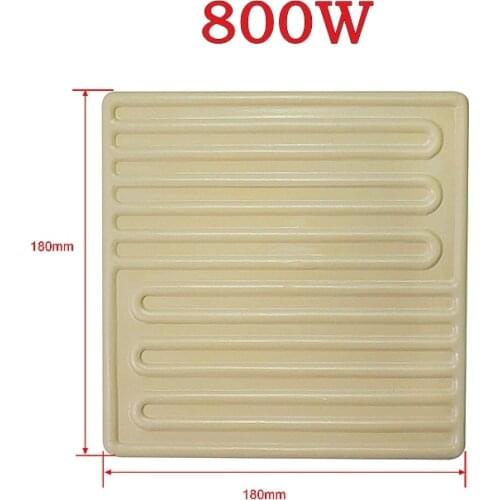 Upper heating ceramic plate infrared solder station 180*180mm 800W for bga soldering machine tools