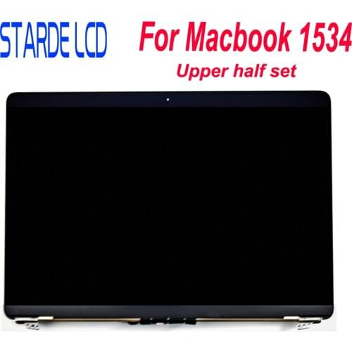 A1534 Upper Half Set LCD Display Touch Back Cover for MacBook Retina 12 1534 2015 Years MF855 MF865 817-00327-04 810-00021-A 810