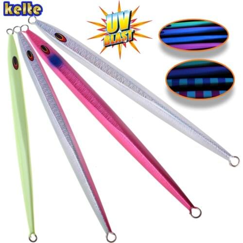 Slim jig/Vertical jig/Fast Sink jig/Jigging/ jig lure/Metal jig/Lead fish/Jig head/Fishing Lure bait/Mahi Mahi/Yelllow tail/Tuna