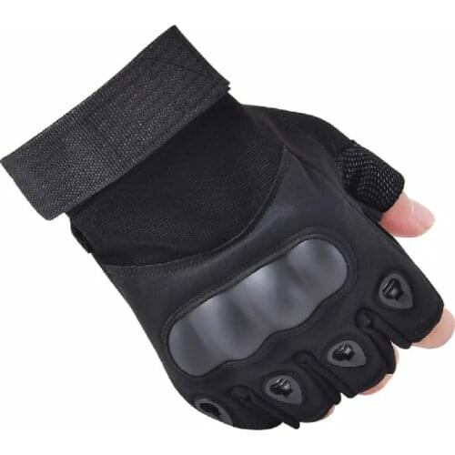 Tactical Fingerless Gloves Military US Army Shooting Climbing Cycling Gym Combat Anti-Slip Half Finger Mens Tactical Gloves
