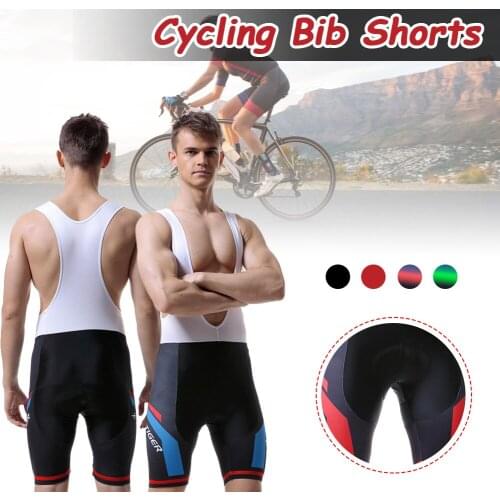 Cycling Bib Shorts 5D Padded Road Bike Tights Breathable Quick Dry Mountain Bicycle Pants for Men Spring Summer Cycling