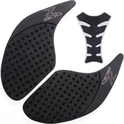 Motorcycle Protector Stickers Anti slip Tank Pads Gas Fuel Knee Grip Traction Pads Side Decal For Kawasaki Z300 2013 2014 2015