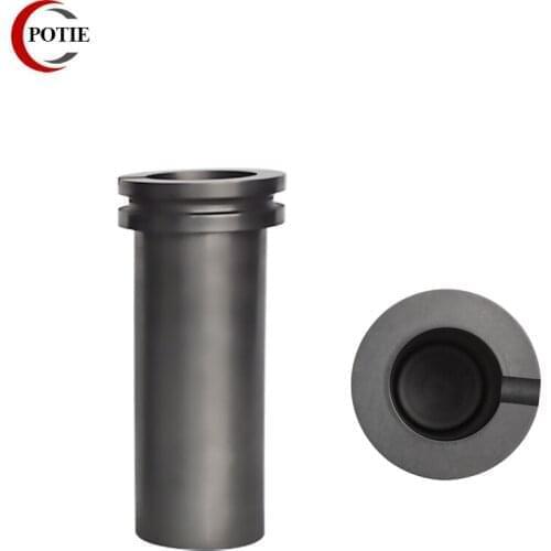 Factory price 20 PCS 1kg High purity Graphite Crucible Cup For Gold Melting Graphite Melting Crucible With Neck