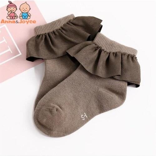 10pairs/Lot Lace Socks Girls Ruffle Frilly Ankle Baby Princess Floral