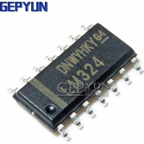 20PCS LM324DR LM324 SOP14 SOP SMD LM324DR2G LM324DT Gepyun