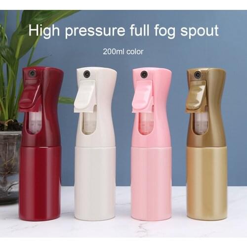 200ML Spray Bottle Portable Household Travel Bottle Liquid Container for Perfume Cosmetics White/Pink/Dark Red/Brown