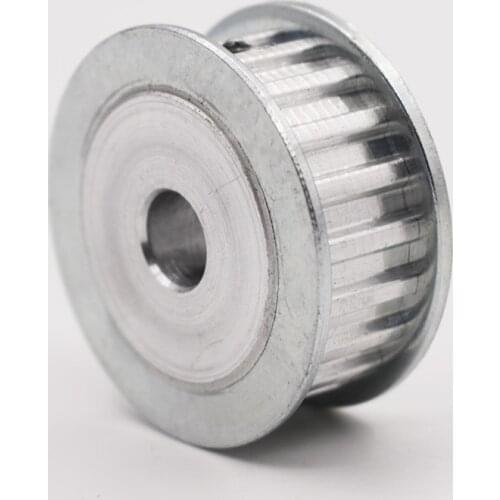 24 Teeth 5-19mm Inner Bore 24T T5 Timing Pulley 5mm Pitch Trapezoid Teeth Shaped Synchronous Wheel for 10/15mm Width T5 Belt