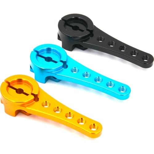 25T Teeth Long RC Car Steering Servo Horn Arm For 1/10 1/8 1/5 Scale Nitro Road Monster Truck FOR FUTABA SERVOES