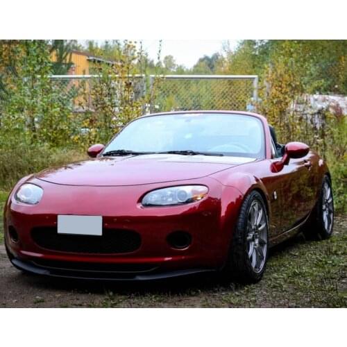 CUPRA R FRONT SPOILER BUMPER LIP Euro Spoiler Lip Universal 3 pcs Body Kit For MAZDA MIATA / MX5 NC
