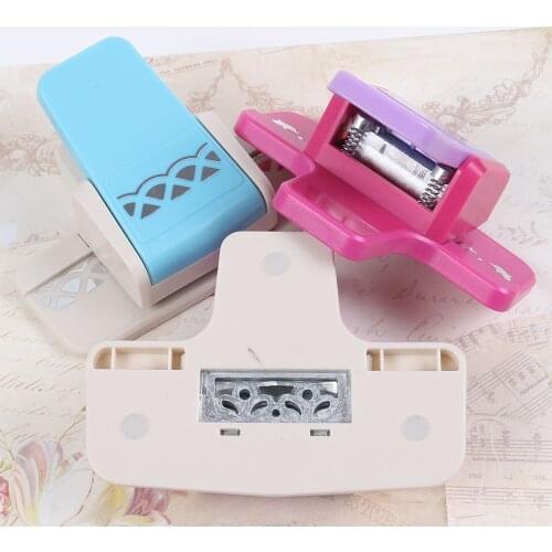 Floral Lace Edge Embossers Hole Punch Embossing Device Tool For Paper Scrapbooking Gift Card Child Kids DIY Crafts