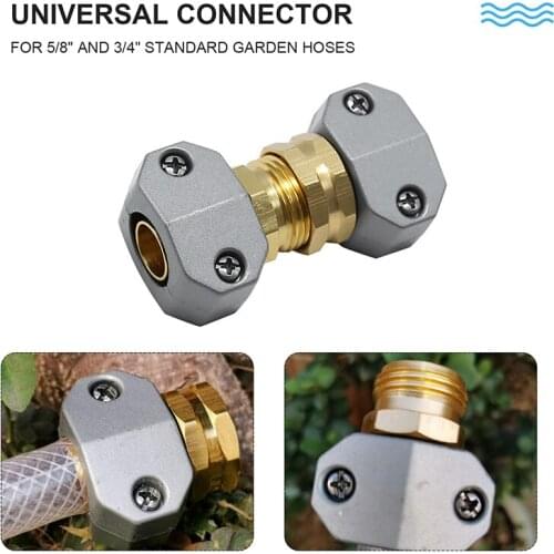 Hot Sale Garden Hose Repair Mender Kit Hose Connector 3/4 5/8Inch Hose Repair Connector Garden Accessories