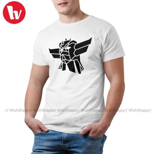 Grendizer T Shirt Goldorak T-Shirt Cotton 4xl Tee Shirt Streetwear Funny Print Short Sleeve Men Tshirt