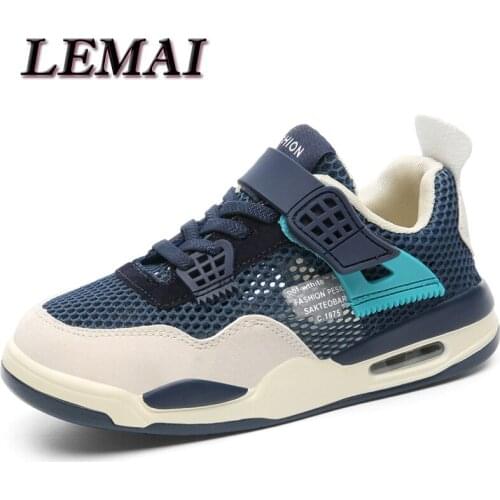 Children Casual Shoes Boys Teenager Light Sneakers Student Kid Summer Size 5 8 9 12 Air Mesh Sport Footwear Teens Spider 7-12y