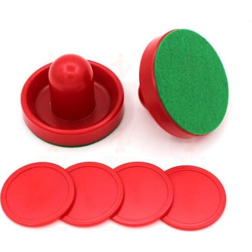 Mounchain Air Hockey Outdoor Sport 76mm 96mm Indoor Air Hockey Table Felt Pusher Hockey Pucks Accessory