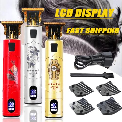 2021 Electric Hair Clipper USB Rechargeable Shaver Beard Trimmer Professional Men Hair Cutting Machine Beard Barber Hair Cut