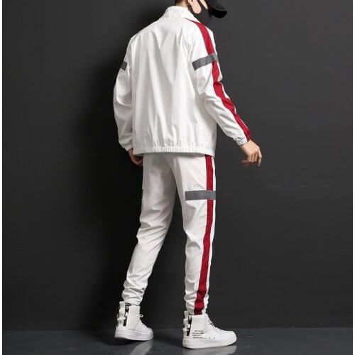 2021 spring autumn mens casual suit hoodie + pants mens jogging Harajuku sportswear men training sports shirt track suit male