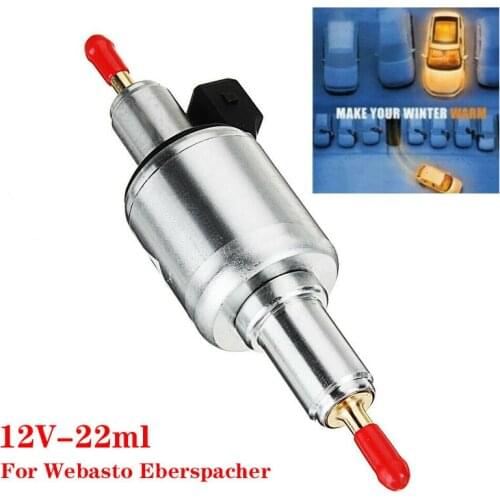 12V 22ml Diesel Oil Fuel Air Parking Heater Pump Pulse Metering Pump Car Accessories For 2KW to 5KW Webasto Eberspacher Heaters