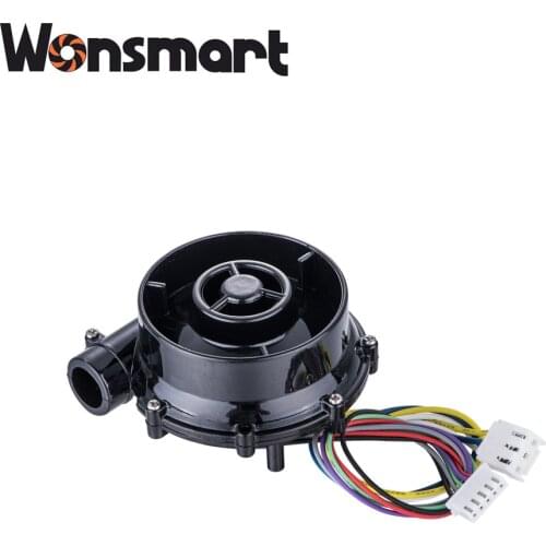 60mm diameter 6.8kPa pressure 300LPM air flow 24v DC centrifugal brushless small blower fan
