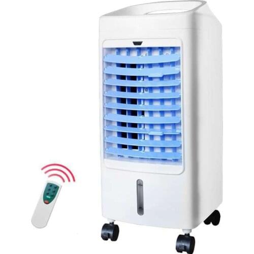 Remote control cooler air cooling fan portable room air conditioning fan floor standing electric fan single cold 220V 75W
