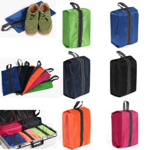 2020 New Hot Fashion 7 Colors Portable Travel shoe bag Zip view window Pouch Storage waterproof Organizer