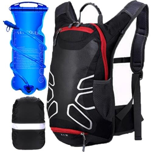 Bicycle Backpack Ultralight Sport Riding MTB Hydration Backpack 15L Bicycle Bike Cycling Backpack Optional 3L Water Bag