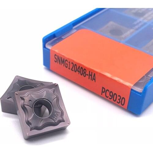 SNMG120404 SNMG120408 HA PC9030 External Turning tool carbide insert lathe cutter for stainless steel