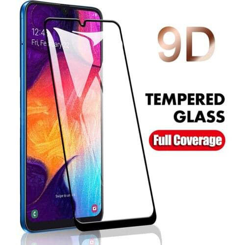 Tempered glass full cover for samsung galaxy A20S A90 A80 A70 A60 A50 A40 A30 A20 A10 phone screen protector protective glass