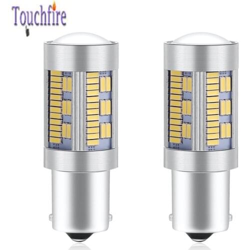 4PCS 1156 P21W PY21W T25 P27W T20 W21W Car Bulb 4014SMD 105LED Canbus No Error No Hyper Flash Turn Signal Reverse Light 12-24V