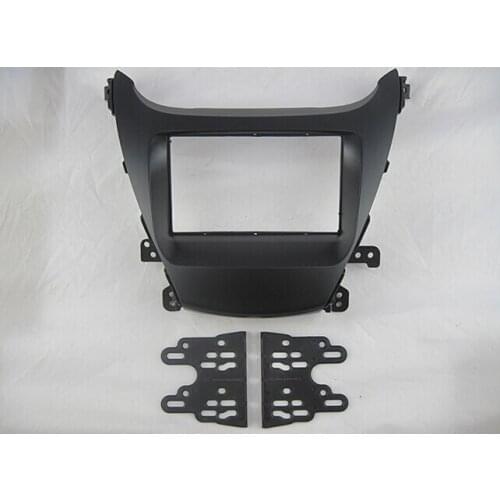 Car Fascias Stereo Radio Panel Audio Frame Dash Kit For Hyundai Elantra Avante i35 MD 2014 2015 Left Hand Drive