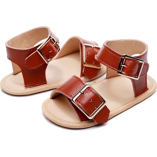 Brand Baby Buckle Shoes Girl Baby Sandals Infant Leisure Summer Sandals Kid Girls Princess Party Dress Shoe