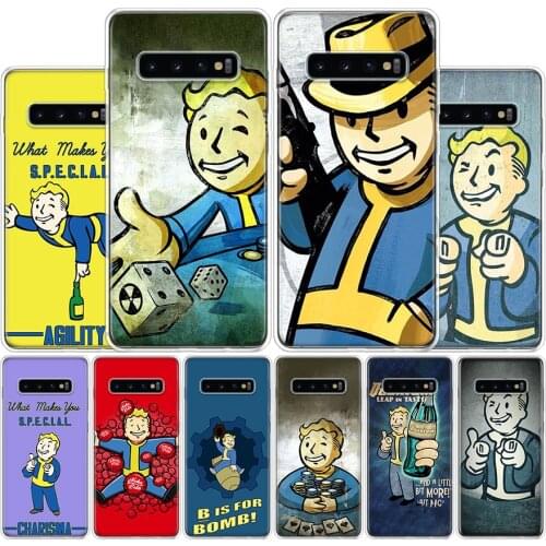 Fallout New Vegas Cover Phone Case For Samsung Galaxy S10 S20 Ultra Note 10 9 8 S9 S8 Plus Pro Lite S7 S6 J4 J6 J8 + Coque