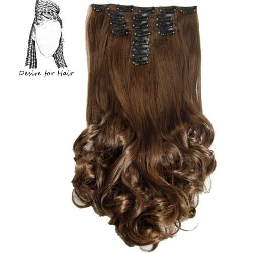 Накладные волосы на заколках Desire For Hair China At AliExpress