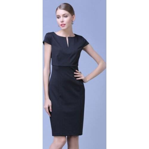 Dress Summer Women Black Plus Size dress Office Lady Fahion Sexy Mini Party Slim Fashion High Quality Clothing Free Shipping