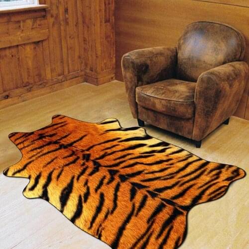 Luxury Zebra Pattern Carpets for Living Room Bedroom Area Rugs Kitchen Floor Mat Animal Printed Nordic Style Bedside Runner Rug