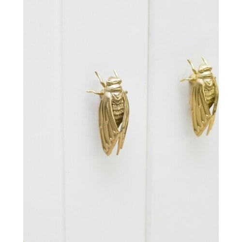 Insect shape/Brass Furniture Handles Door Knobs and Handles for Cabinet Kitchen Cupboard Drawer Pulls Home Decor
