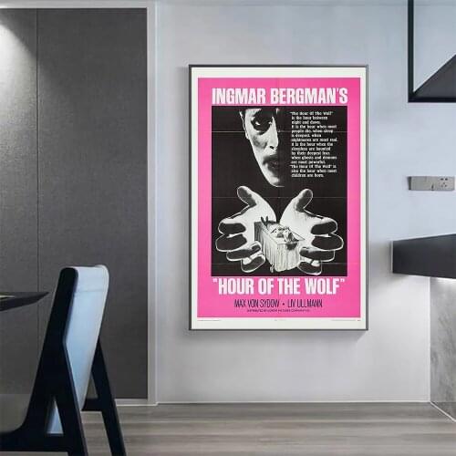 V0305 Hour of the Wolf Vintage Classic Movie Wall Silk Cloth HD Poster Art Home Decoration Gift