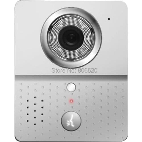 WIFI Visual Intercom Doorbell Via Smart Mobile Phone Control with IP Door Phone & Wireless Door Peephole Viewer & Drop Shipping