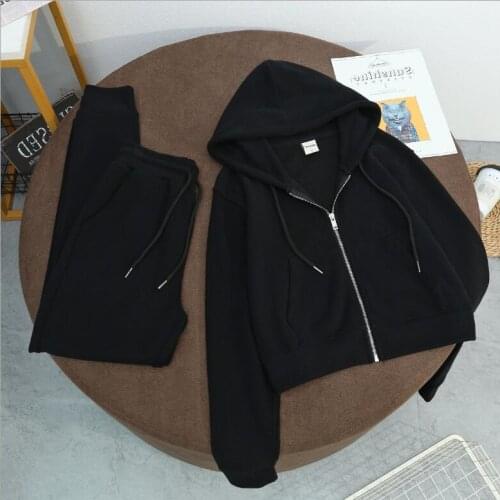 2021 New women running set hoodie+pants sport suit casual sweatshirts sport suits