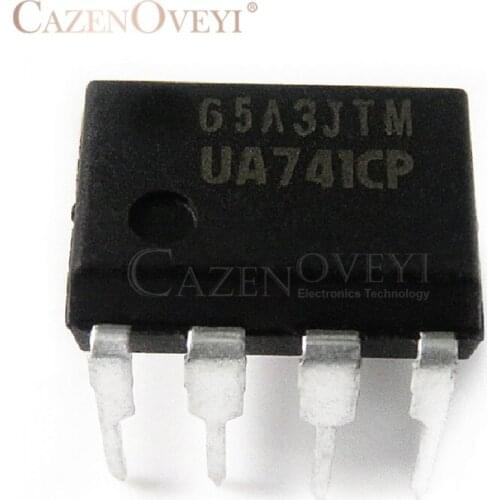 10pcs/lot UA741CN UA741CP UA741 LM741 NJM741D DIP-8 In Stock