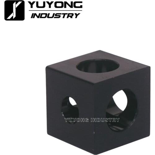 10pcs Openbuilds Cube Corner Connector Bracket Three Way Cube Adjustable Wheel Block Fit 20mm Profile extrusion 3D Printer Parts