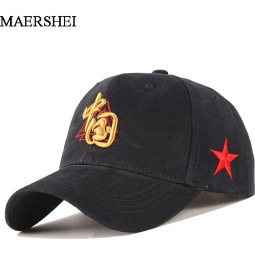 2021 Cotton Embroidery China Baseball Cap Snapback Caps Bone casquette Dad Hat Fitted Hat For Men Visor Hats