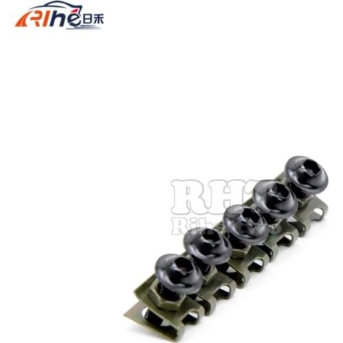 5 pieces 6mm motorcycle fairing body screws body screws for suzuki rm 125 dl650 drz400 bandit 600 16 15 14 13 12 11 10 09 08
