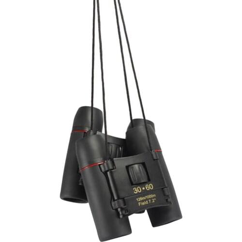 1PCS 30x60 Zoom Telescope Folding Binoculars with Low Light Vision for Outdoor Bird Watching Travelling Hunting Camping