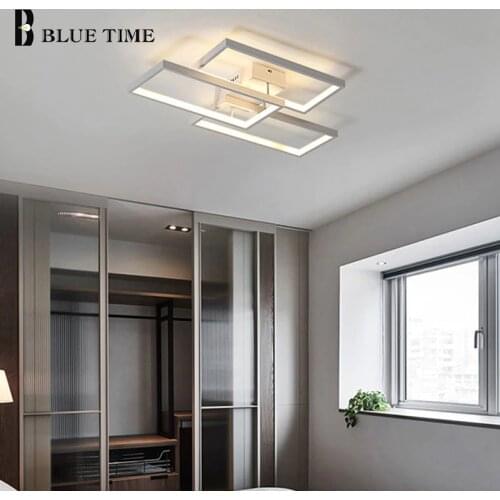 Black&White Modern Led Ceiling Light For Living room Bedroom Dining room Kitchen Indoor Lighting Ceiling Lamp Fixtures 110V 220V